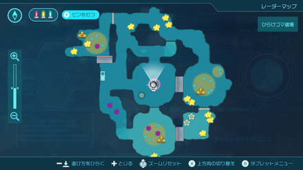Pikmin 4 - Toggle Training Map Location