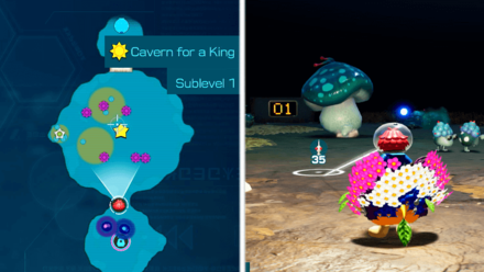 Pikmin 4 - Toxstool is Located at Cavern for a King