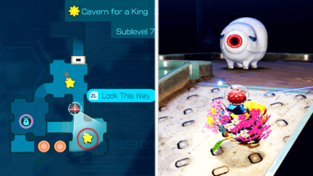 Pikmin 4 - Titan Blowhog is Located at Cavern for a King