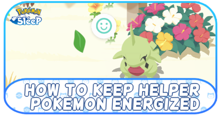 How to Keep Helper Pokemon Happy and Energized