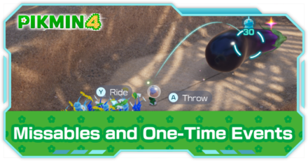 Pikmin 4 - Missables and One-Time Events