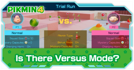 Pikmin 4 - Is There Versus Mode