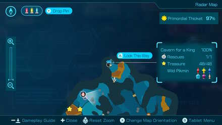 Pikmin 4 - Cavern for a King location