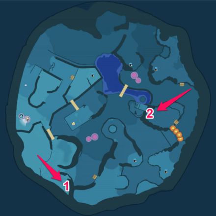 Pikmin 4 - Blossoming Arcadia Dandori Challenge Map