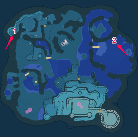 Pikmin 4 - Serene Shores Dandori Challenge Map