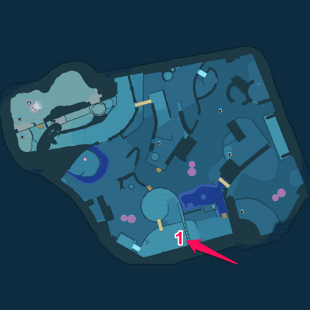 Pikmin 4 - Sun-Speckled Terrace Dandori Battle Map