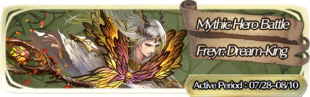Mythic Hero Battle: Freyr Banner