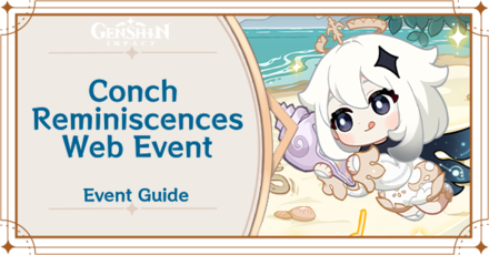 Genshin Impact Conch Reminiscences Web Event