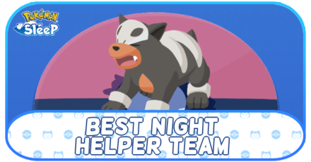 Pokemon Sleep - Best Night Helper Team