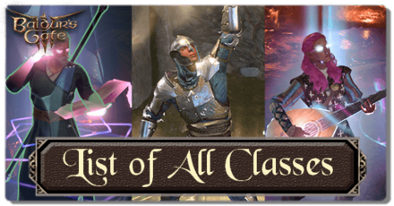 Baldur's Gate 3 – Best Classes Tier List