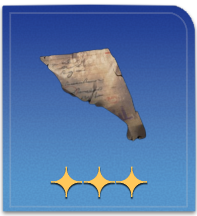 Torn Manuscript Fragment