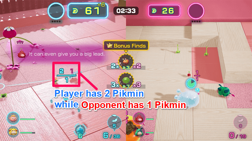 Pikmin 4 - Dandori Battle Steal with Tug-of-War