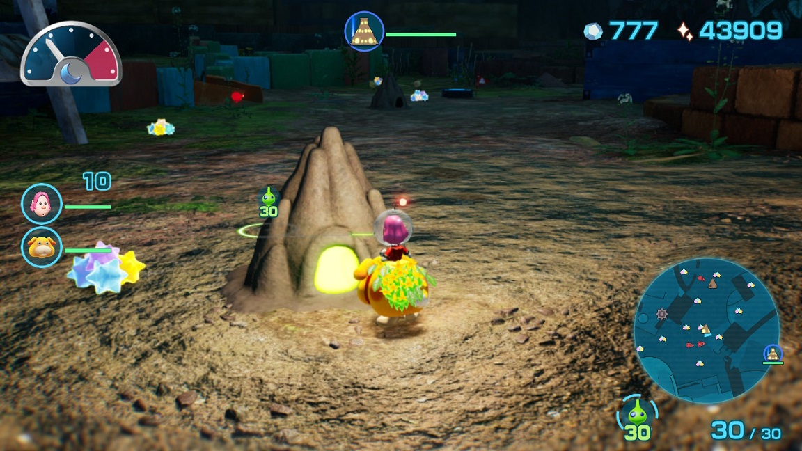 Pikmin 4 - activating Tricknolls