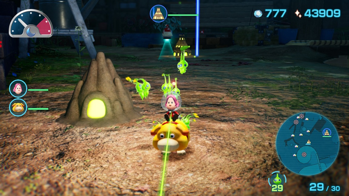Pikmin 4 - activating the west Tricknoll