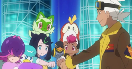 Pokemon SV - Anime Episode 15 Rising Voltage Crew
