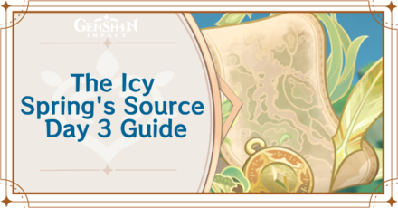 Genshin Impact - The Icy Spring