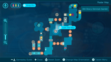 Pikmin 4 - 6th Story: Gimmick Gambit Arena Map