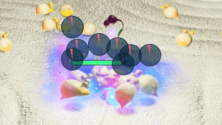 Pikmin 4 - 7th Story Throw Pikmin at Large Groups