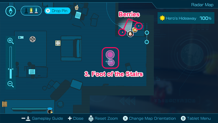 Pikmin 4 - Heros Hideaway Red Berries Map