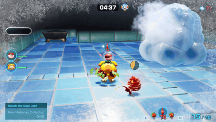 Pikmin 4 - 2nd Trial - Light Bonfire Altars to Replenish Fire Starters