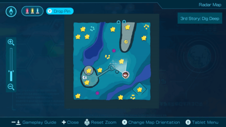 Pikmin 4 - 3rd Story: Dig Deep Arena Map