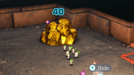 Pikmin 4 - 8th Story Use White Pikmin for Gold