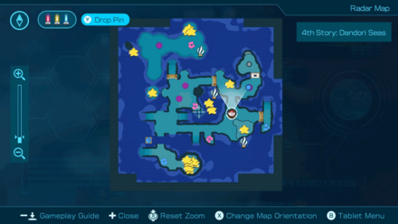 Pikmin 4 - 4th Story: Dandori Seas Arena Map