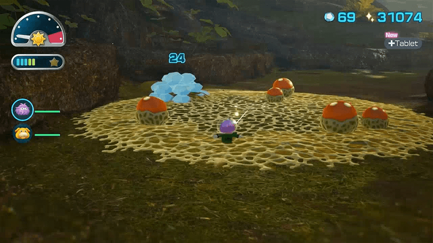 Pikmin 4 - Walk on Sticky Mold