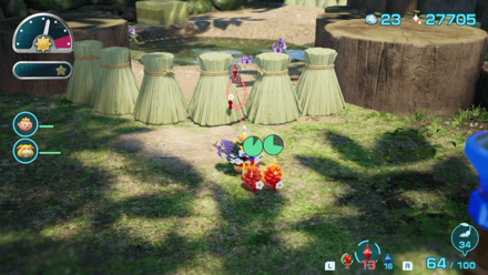 Pikmin 4 - Straw Wall