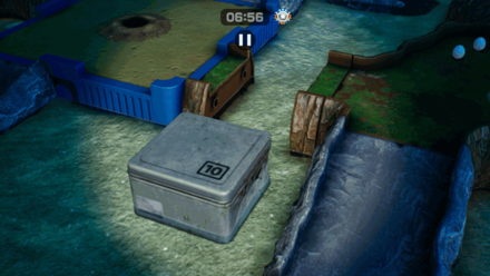 Pikmin 4 - 4th Trial - Push the Can with Blue Pikmin