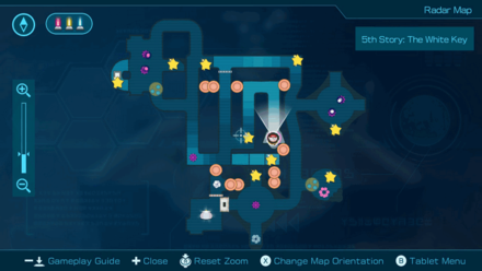 Pikmin 4 - 5th Story: The White Key Arena Map