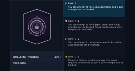 Complete Challenges to Unlock Skills