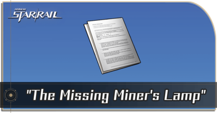 Honkai Star Rail - How to Get The Adventurous Moles: Hidden Treasure — "The Missing Miner