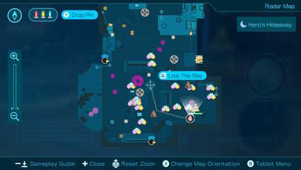 Pikmin 4 - Foot of the Stairs Map