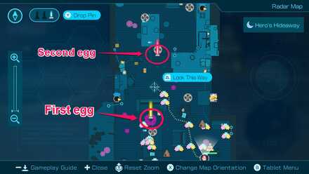 Pikmin 4 - Foot of the Stairs Smoky Progg egg locations