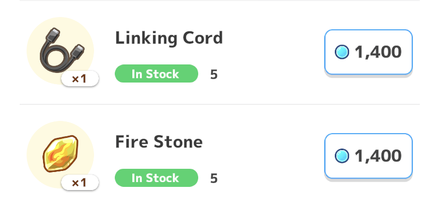 Pokemon Sleep - Evolution Items Regular Exchange