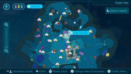Pikmin 4 - Abandoned Throne Map