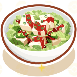 Pokemon Sleep - “Heat Wave” Tofu Salad