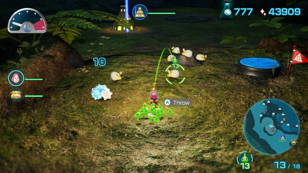 Pikmin 4 - destroying a Bulborb Larva nest