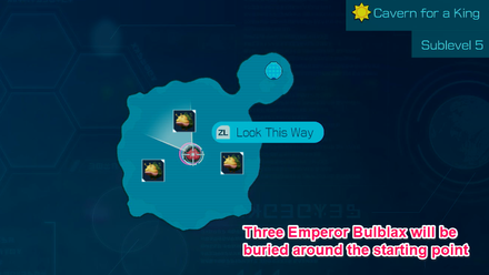 Pikmin 4 - Emperor Bulblax Location (Cavern for a King)