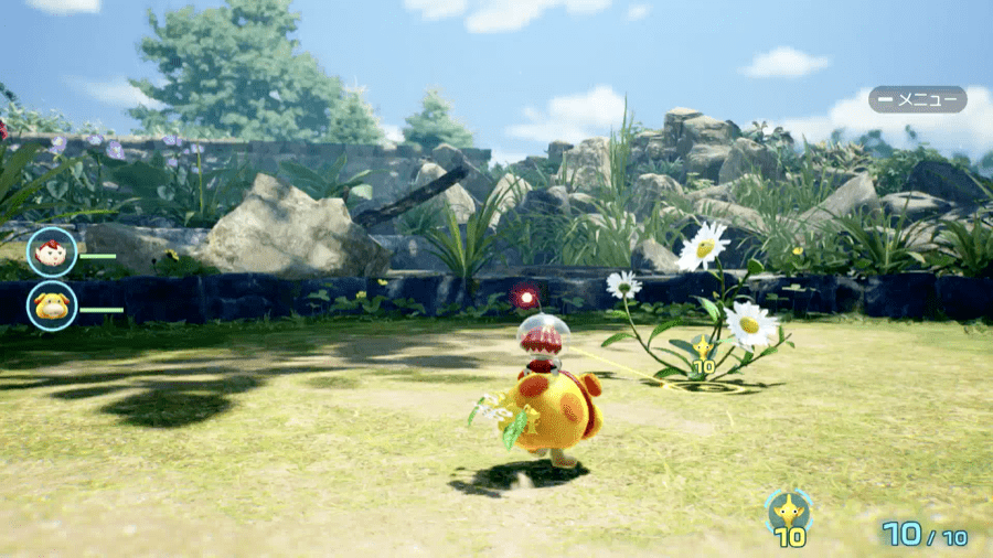 Pikmin 4 - Creeping Chrysanthemum Mimics Flowers