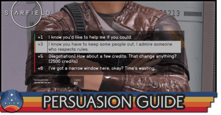 Starfield - Persuasion Guide