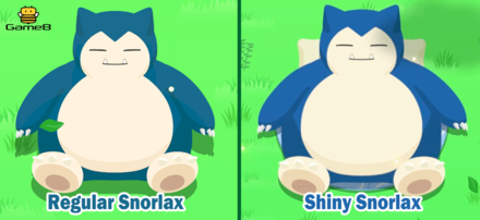 Pokemon Sleep - Regular vs Shiny Snorlax