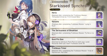 Honkai Star Rail - Starkissed Synchrony