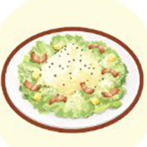 Pokemon Sleep - “Snow Cloak” Caesar Salad