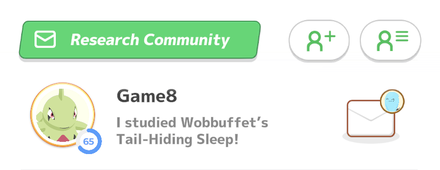 Pokemon Sleep - Research Community Mail
