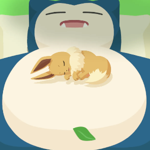 Pokemon Sleep - Atop-Belly Sleep