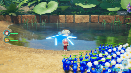 Pikmin 4 - Pricklepuff Rush with Blue Pikmin