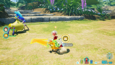 Pikmin 4 - Peckish Aristocrab Attack From Behind