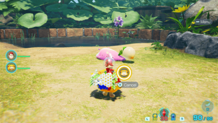 Pikmin 4 - Toady Bloyster Attack From Behind